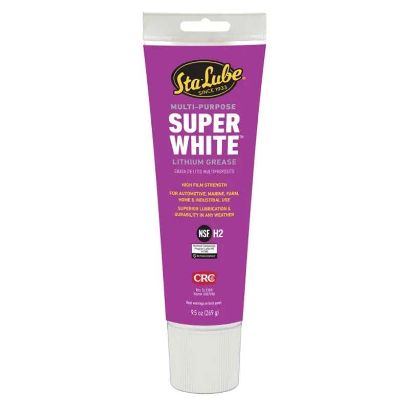 Super White™ Multi-Purpose Lithium Grease, 10oz Tube